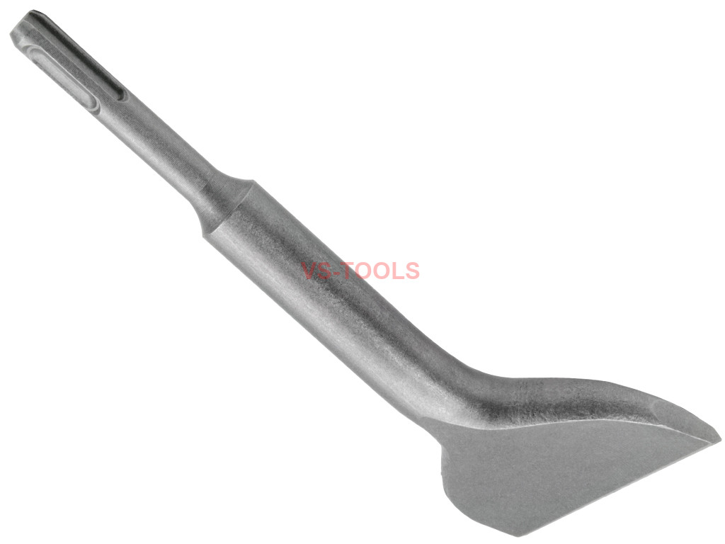 SDS Plus Bent Tile Removal Angled Flat Chisel for Rotary